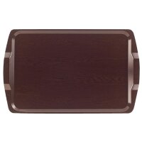 Cambro Capri laminiertes Zimmerservicetablett Wenge 2