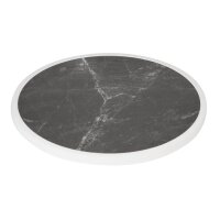 Bolero Fiberglas-Tischplatte, rund, dunkler...
