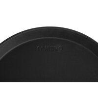 Cambro Camtread rundes rutschfestes Fiberglas Tablett schwar