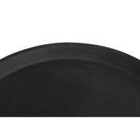 Cambro Camtread rundes rutschfestes Fiberglas Tablett schwar