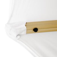 Bolero Stuhlüberzug weiß