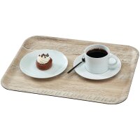 Cambro Madeira laminiertes Serviertablett helle Eiche 46cm 3