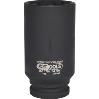 1/2" Spezial-Gelenkwellen-Kraft-Stecknuss, 34mm