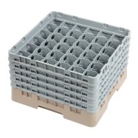 Cambro Gläserspülkorb beige mit 36 Fächern ma
