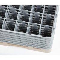 Cambro Gläserspülkorb beige mit 36 Fächern max Glashöhe 29,8cm