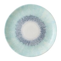 Churchill Studio Prints Fusion Blue Coupé-Teller,...