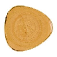 Churchill Stonecast Tangerine Dreieckiger Teller 229mm (12 Stück)