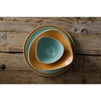Churchill Stonecast Tangerine Dreiecksschüssel 235mm (12 Stück)