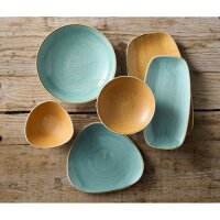 Churchill Stonecast Tangerine Chefs Oblong Plate No. 3 (12 Stück) (298 x 153mm)