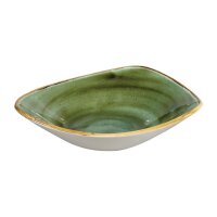 Churchill Stonecast, dreieckige Schalen, Samphire-Grün, 235 mm, (12 Stück)