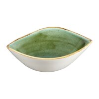 Churchill Stonecast, dreieckige Schalen, Samphire-Grün, 185 mm, (12 Stück)
