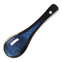 Olympia Luna Mitternachtsblaue Suppenlöffel (12er-Pack)