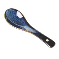 Olympia Luna Mitternachtsblaue Suppenlöffel (12er-Pack)