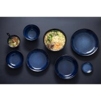 Olympia Luna Mitternachtsblaue Schalen mit Fuß 115mm (8er-Pack)