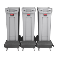 Transportroller Slim Jim® schwarz RUBBERMAID 1980602