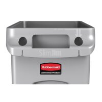 Abfallsammler Slim Jim® mit Luftkanälen, 87l, recht