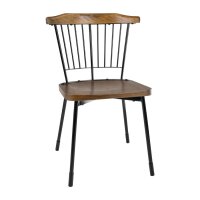 Bolero Scandi Seitenst&uuml;hle Schwarz (2...