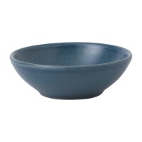 Churchill Super Vitrified Nourish Oslo Contour flache Schüssel, blau, 116 mm, (12 Stück)