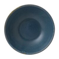 Churchill Super Vitrified Nourish Oslo Contour flache Schüssel, blau, 130 mm, (12 Stück)