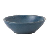 Churchill Super Vitrified Nourish Oslo Contour flache Schüssel, blau, 130 mm, (12 Stück)
