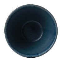 Churchill Super Vitrified Nourish Oslo Blue Contour Dip-Töpfe, 110 ml, (12 Stück)