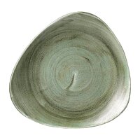 Churchill Stonecast Patina Lotus-Platten, brüniert,...