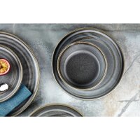 Olympia Cavolo Charcoal Dusk Flache runde Schale 143mm (6 Stück)