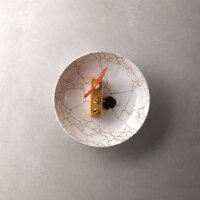 Studio Prints Kintsugi Achatgraue Coupe-Schüsseln, 182 mm, (12 Stück)