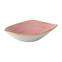 Churchill Stonecast Dreieckige Schalen, Blütenrosa, 21 oz (12 Stück)