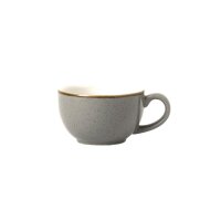 Churchill Stonecast Cappuccinotasse, grau, 170 ml, (12 Stück)