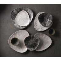 Churchill Studio Prints Kintsugi Achatgraue Lotusteller, 177 mm, (12 Stück)