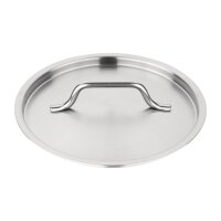 Vogue-Deckel St/St - 180mm
