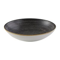 Churchill Stonecast Raw Coupe-Schüsseln, Schwarz, 184 mm (12 Stück)