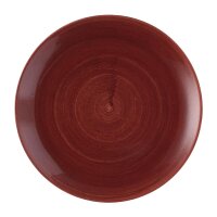 Churchill Stonecast Patina Rot Rost Evolve Coupe Teller 286mm (12 Stück)
