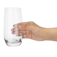 Olympia Abgerundete Hi Ball Gläser 490ml (6 Stück)