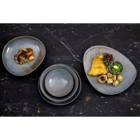 Olympia Ember Blue Triangle Schalen 245mm (4er Pack)