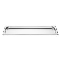 Vogue Edelstahl Gastronorm 2/4 Tablett 20mm
