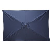 Bolero Seville Quadratischer Sonnenschirm 2x3m Marineblau