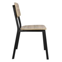 Bolero Beaufort Esszimmerstühle aus Holz für den Innenbereich (2er-Pack)