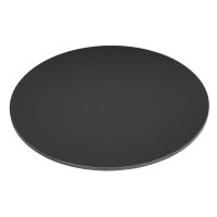 Bolero Matte Black Runde Tischplatte für...