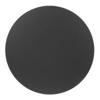 Bolero Matte Black Runde Tischplatte für draußen 600mm