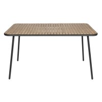 Bolero Santorini Rechteckiger Tisch in Holzoptik, 1400 mm