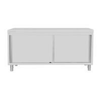 Vogue Standbodenschrank Edelstahl 900x1800x600mm