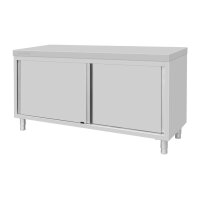Vogue Standbodenschrank Edelstahl 900x1800x600mm