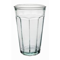 Olympia Orleans-Becher aus recyceltem Glas, 500 ml, 6 Stück