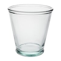 Olympia konische Trinkgläser aus recyceltem Glas, 220 ml, 6 Stück