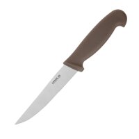 Hygiplas Gemüsemesser Gezackt Braun 10.5cm