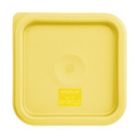 Hygiplas Quadratischer Deckel Gelb Klein