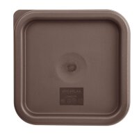 Hygiplas Quadratischer Deckel Braun Klein