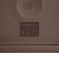 Hygiplas Quadratischer Deckel Braun Medium